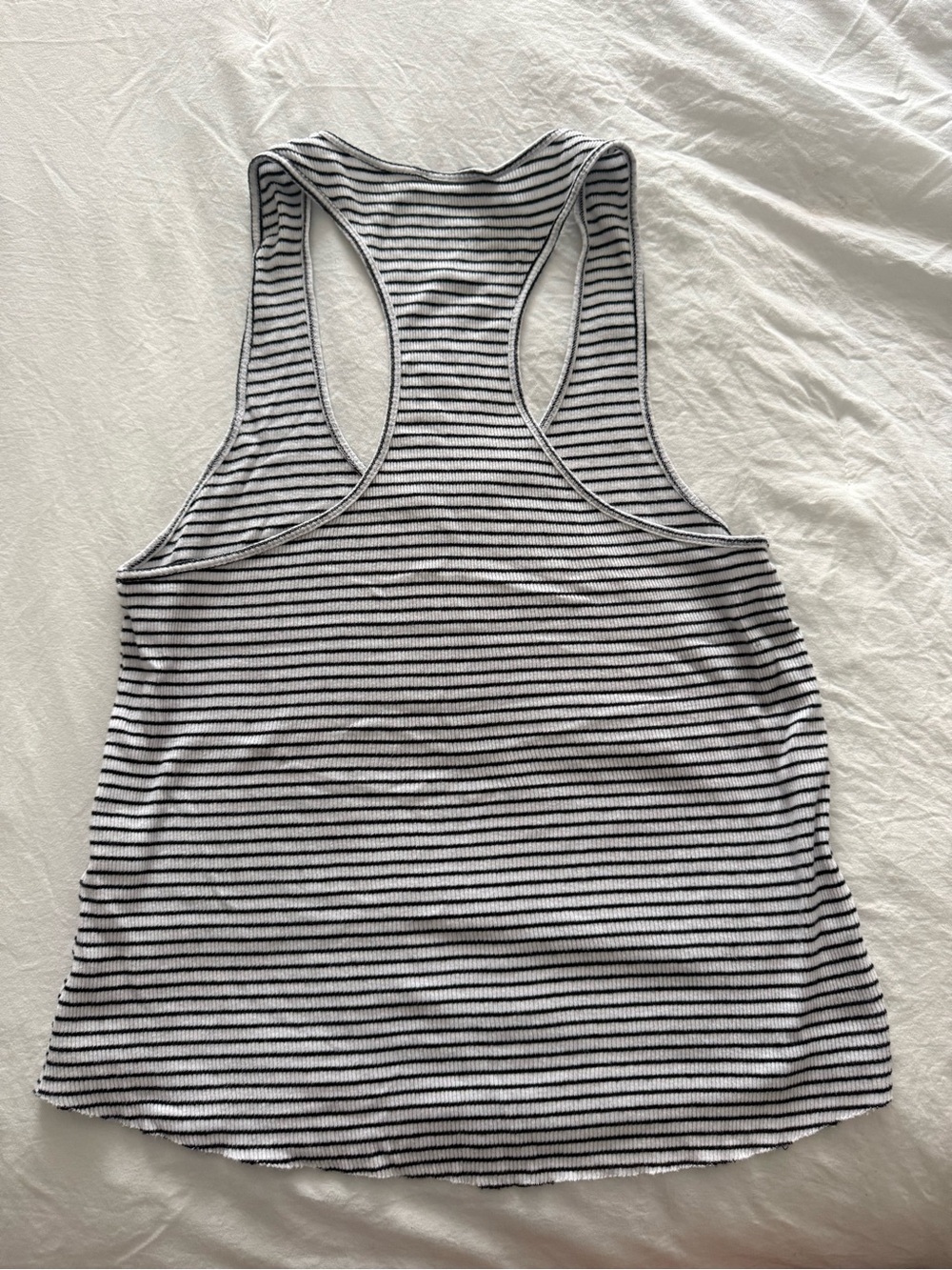 Zara Striped Razorback Tank Top - Picture 3 of 3